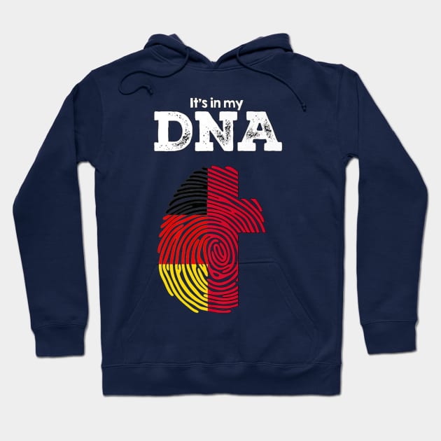 My Dna German Christianity Patriot Apparel Hoodie by Stick Figure103